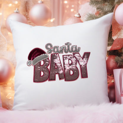 Sequins Patch - Santa Baby