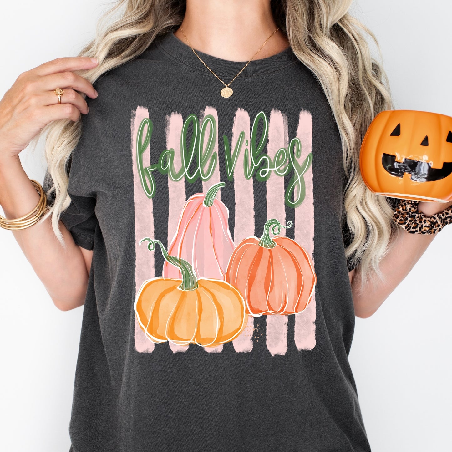 fall vibes clear film screen print