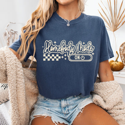 Homebody Mode screen print transfer