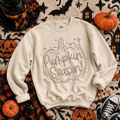 PUFF PRINT pumpkin season