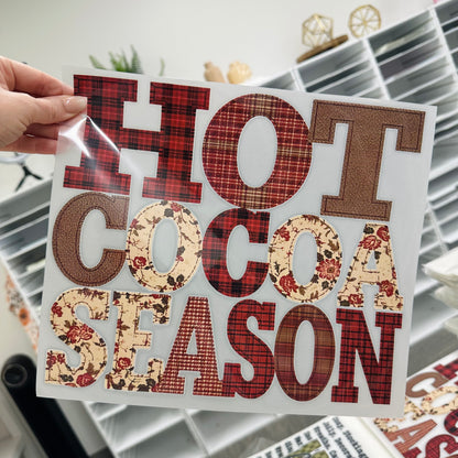 hot cocoa season DTF 300°