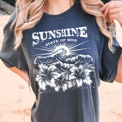 sunshine state of mind screen print transfer