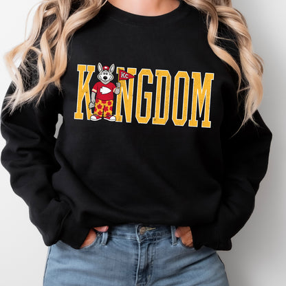 KC Kingdom clear film screen print