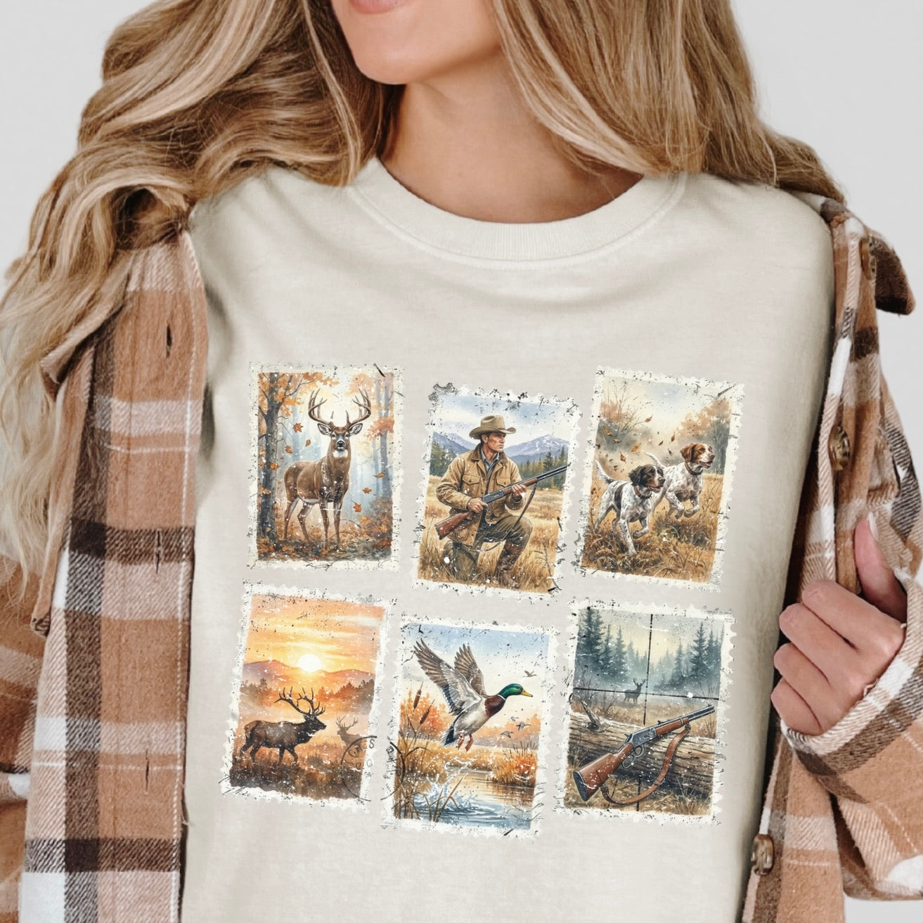 hunting stamps clear film screen print