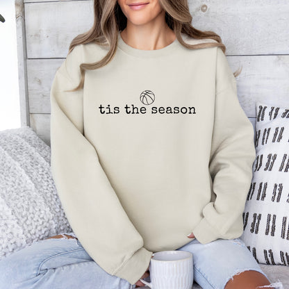 basketball tis the season screen print transfer