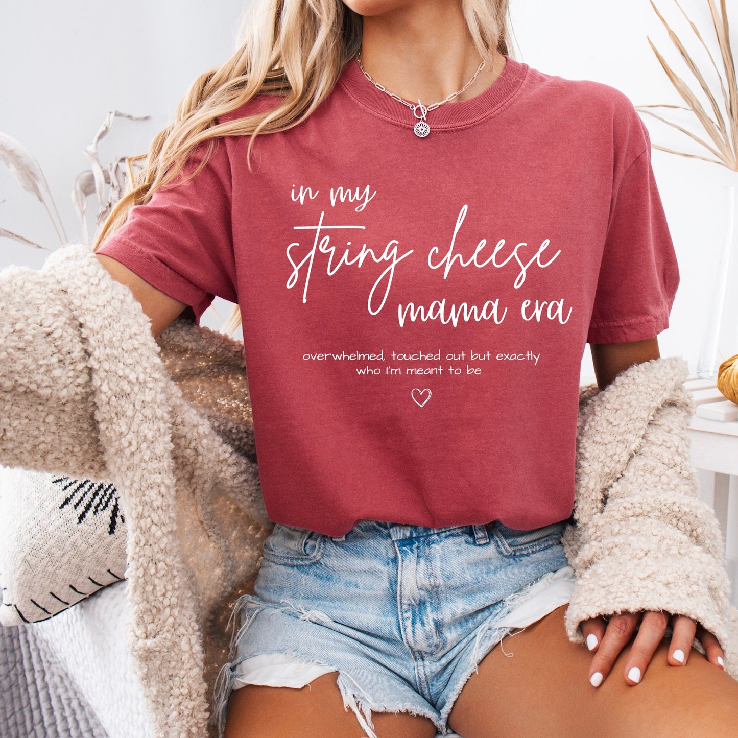 string cheese mama era screen print transfer•