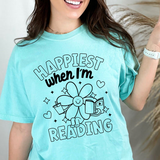 Happiest when I'm reading screen print transfer