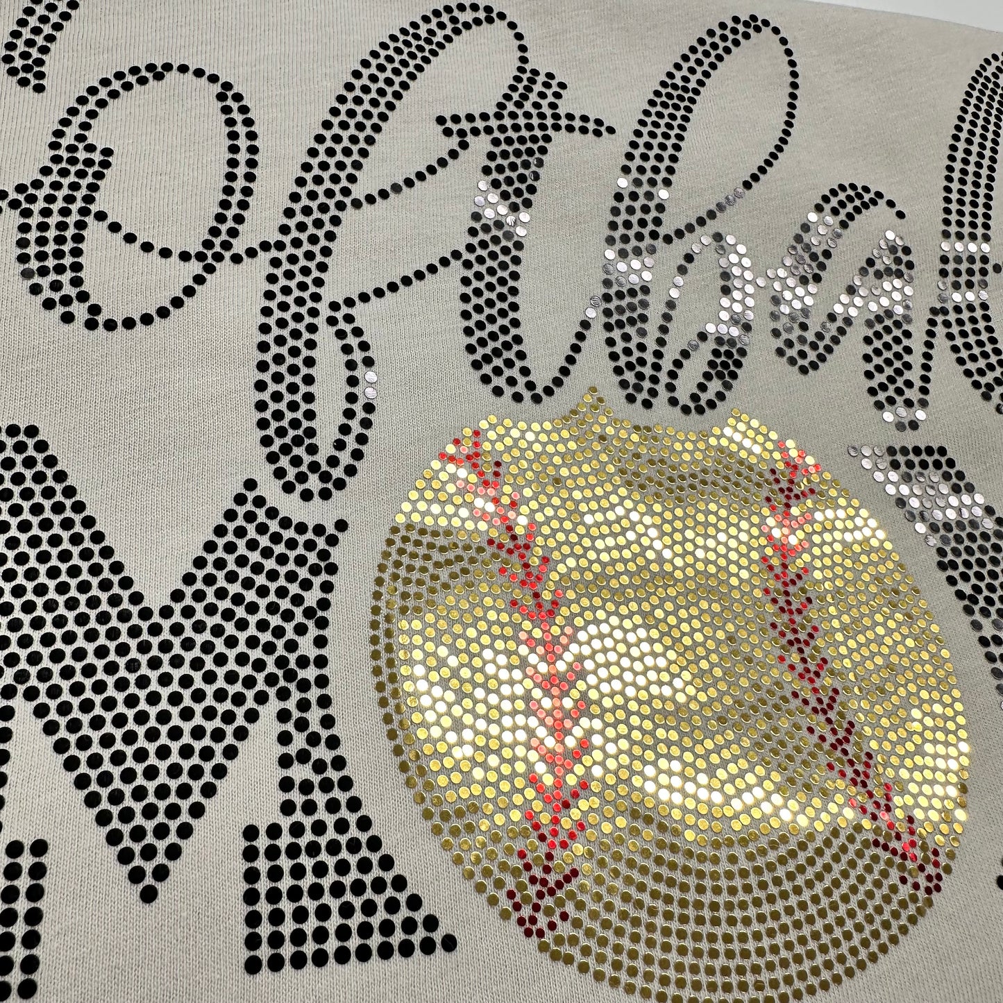 Spangle Transfer - Softball Mom