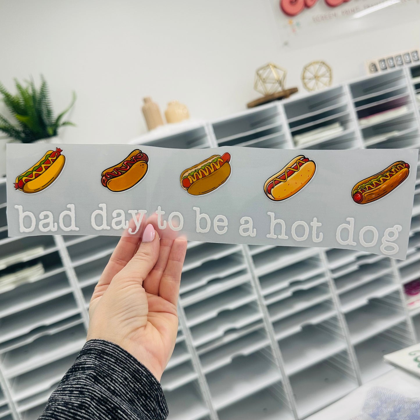 PRE-ORDER 7-10 business day bad day to be a hot dog DTF