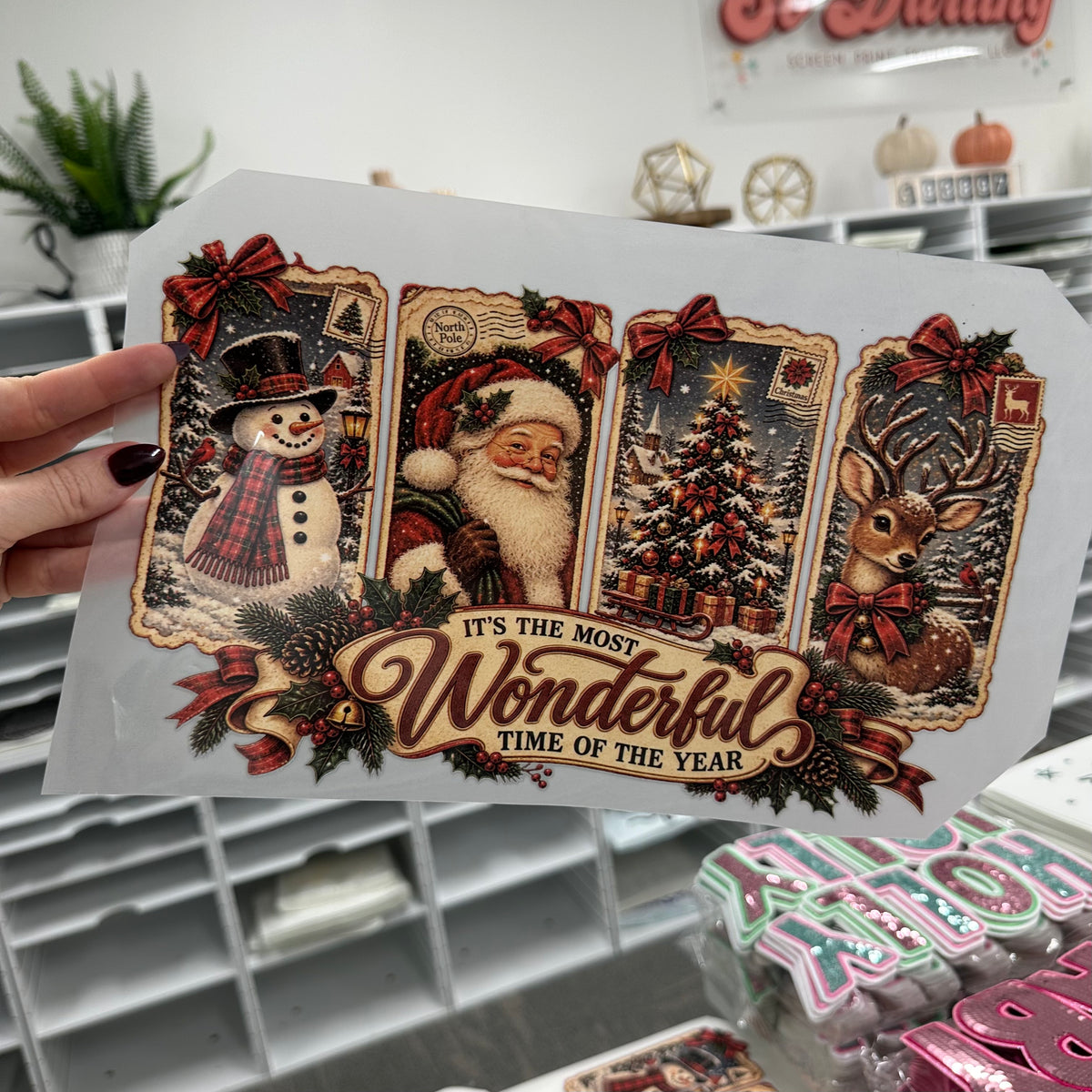 most wonderful time of year DTF PRE-ORDER 5-7 biz day tat