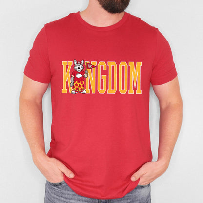 KC Kingdom clear film screen print
