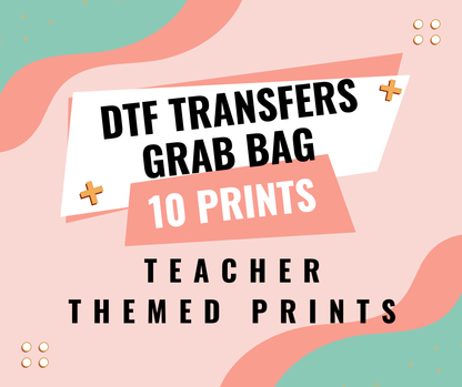 TEACHER d t f transfer grab bag - 10 transfers d t f transfers