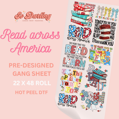 DTF GANG SHEET READING THEME