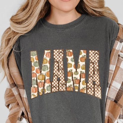 fall MAMA clear film screen print