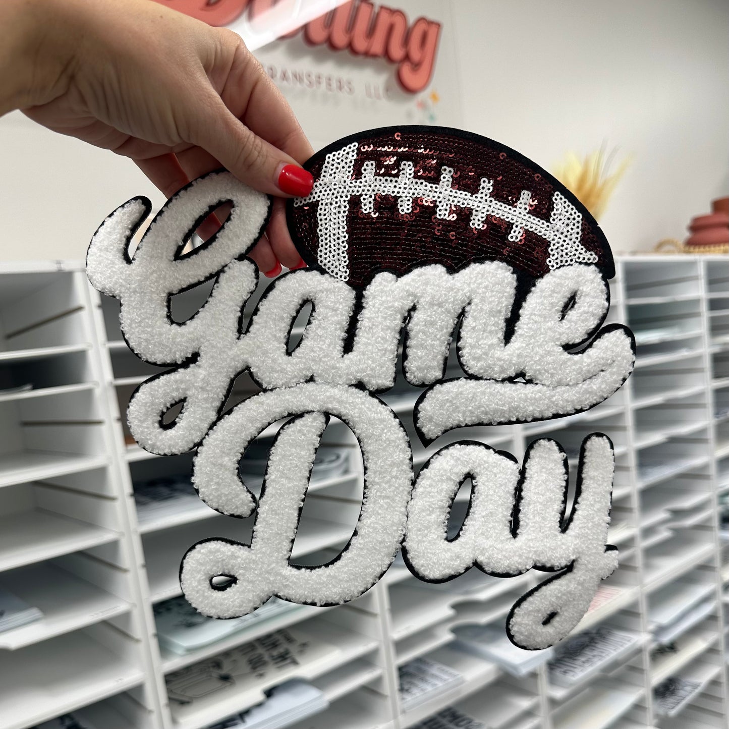 Chenille Patch - Football Game Day