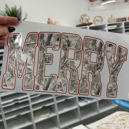 camo MERRY DTF 5-10 BIZ DAY TAT PRE-ORDER
