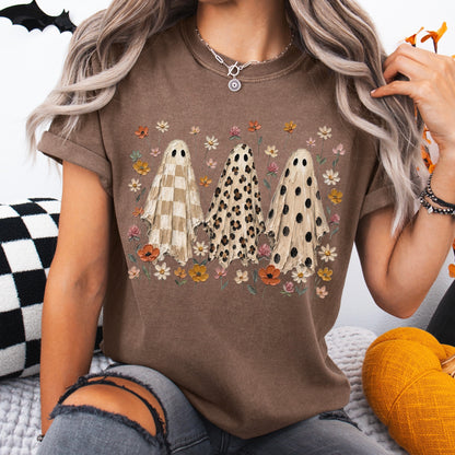 PRE-ORDER 5-7 biz day tat floral ghost trio DTF 300°