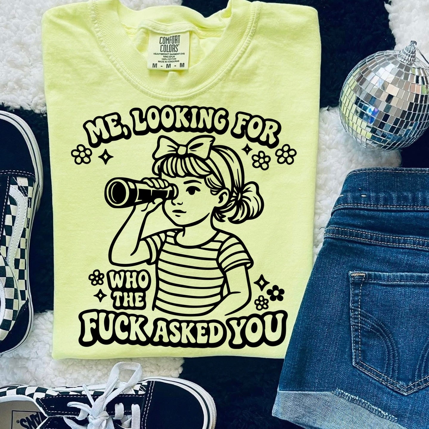 looking for who the F asked you screen print transfer•