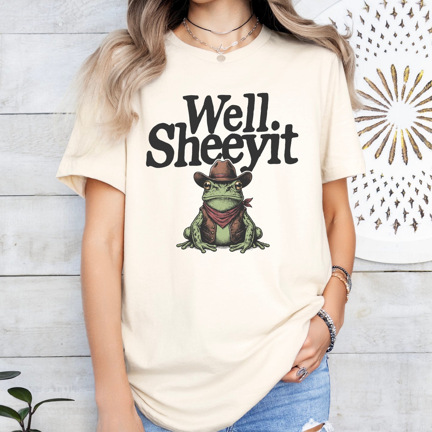 well sheeyit clear film screen print