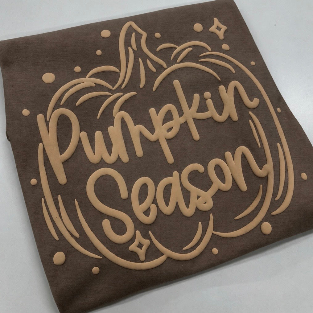 PUFF PRINT pumpkin season