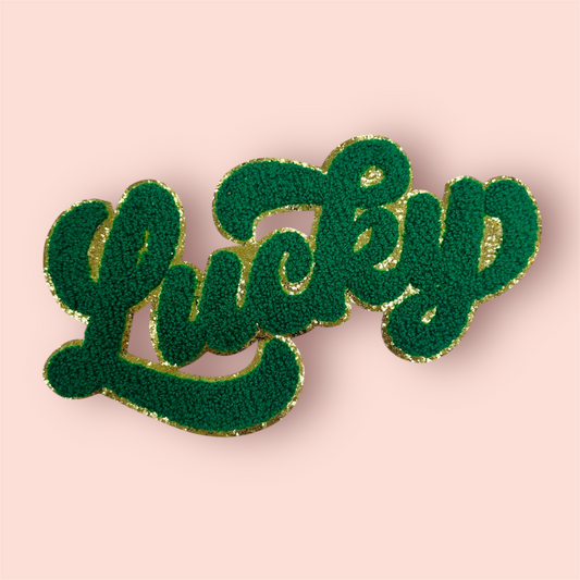 Chenille Patch - Lucky