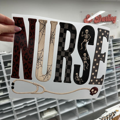 Spooky Nurse DTF 300°