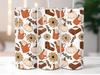 Fall favorite things tumbler sublimation transfer