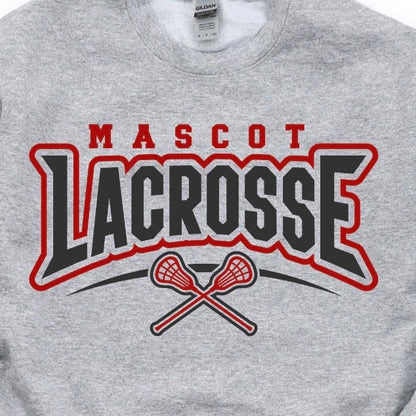 semi-custom LACROSSE mascot (design set up only)