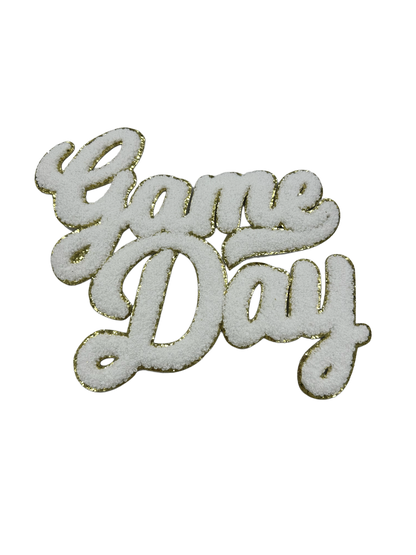 Chenille Patch - GAME DAY