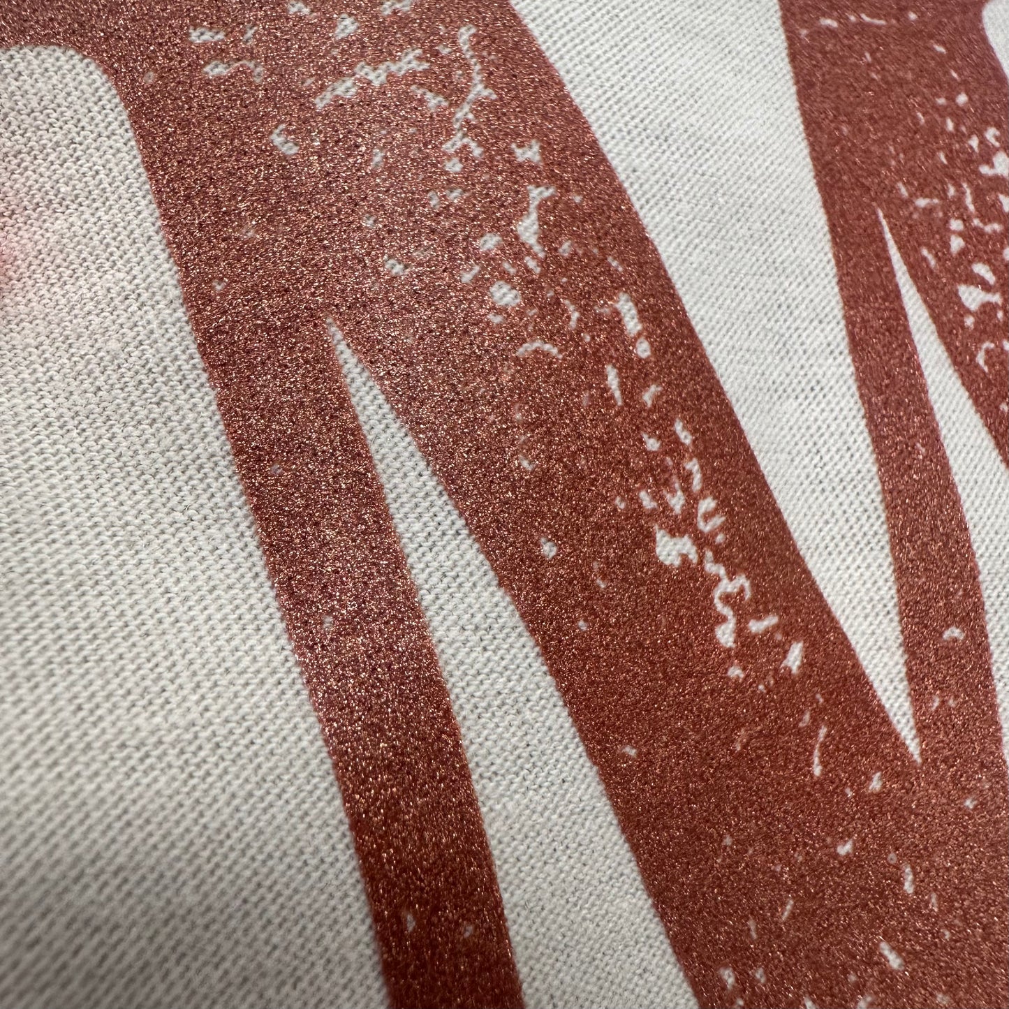 metallic copper Autumn state of mind screen print transfer•