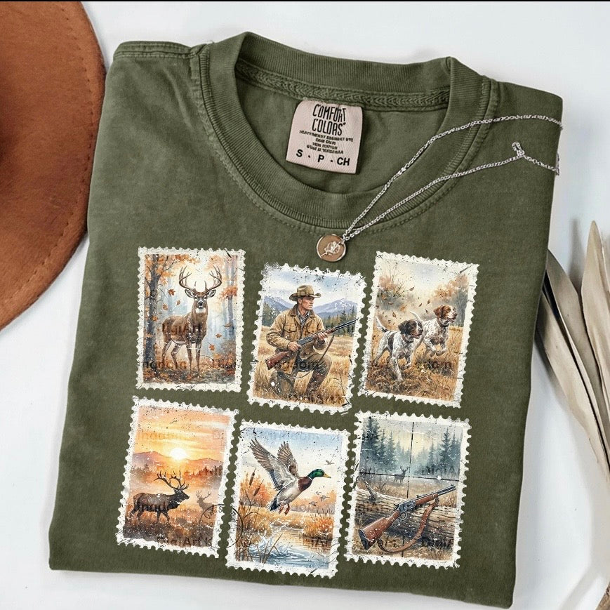 hunting stamps clear film screen print