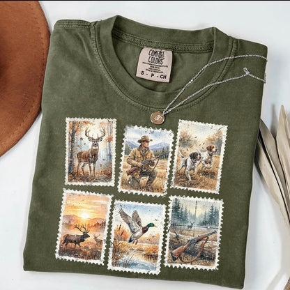 hunting stamps clear film screen print