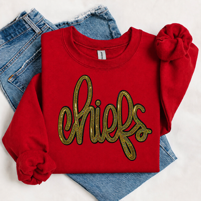 Sequins Patch - chiefs