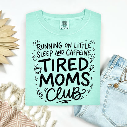 tired moms club doodles screen print transfer•