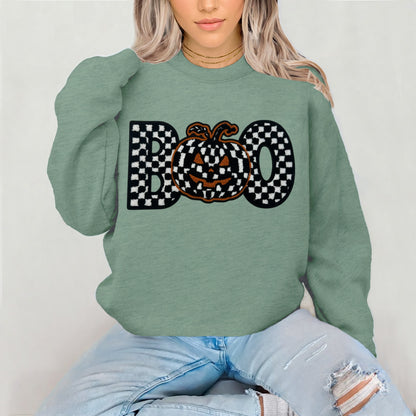 Chenille Patch - BOO checker