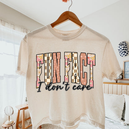 fun fact I dont care clear film transfer