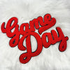 Chenille Patch - RED game day