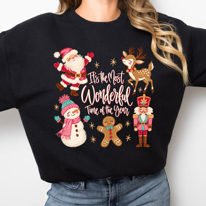 most wonderful time of the year clear film screen print