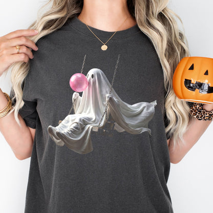 PRE-ORDER 5-7 biz day tat bubblegum swinging ghost DTF