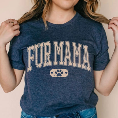 fur mama screen print transfer