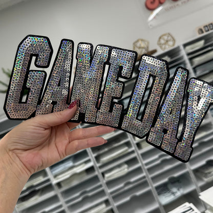 Sequins Patch - Game Day