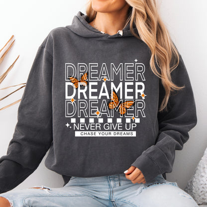 Dreamer clear film screen print