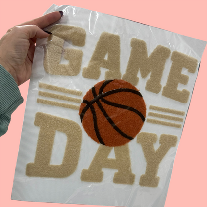 Fluffy Patch - Basketball game day 5-10 biz day tat PRE-ORDER