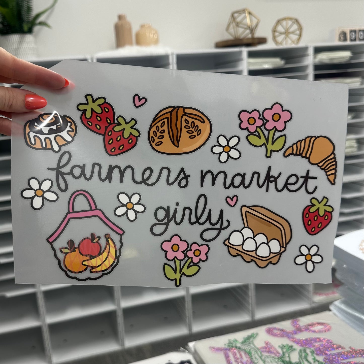 PRE-ORDER farmers market girly DTF 7-10 biz day turnaround