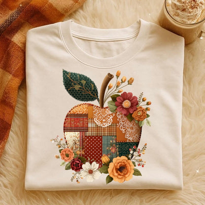 faux stitched fall Apple clear film transfer