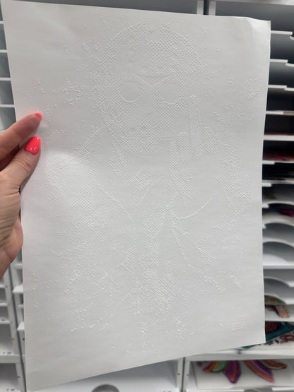 half tone Jason screen print transfer•