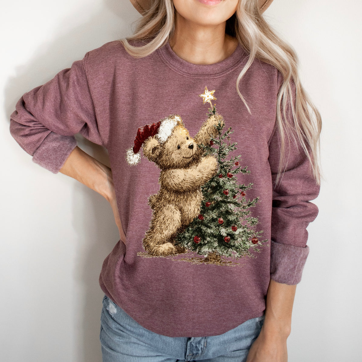 PRE-ORDER teddy bear tree DTF 5-7 biz day tat