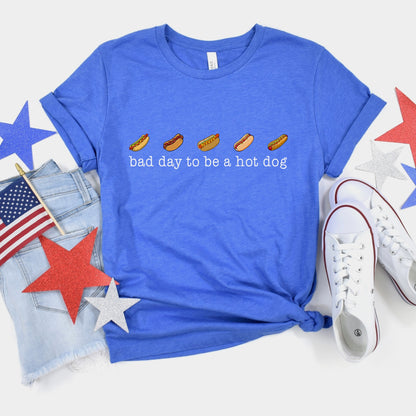 PRE-ORDER 7-10 business day bad day to be a hot dog DTF