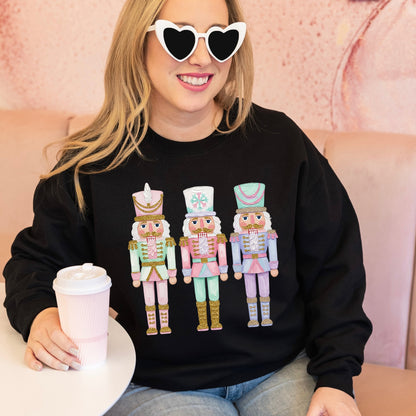 pastel nutcracker trio DTF 5-10 biz day tat PRE-ORDER