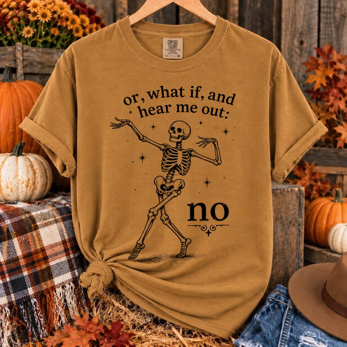 or, what if... no screen print transfer•